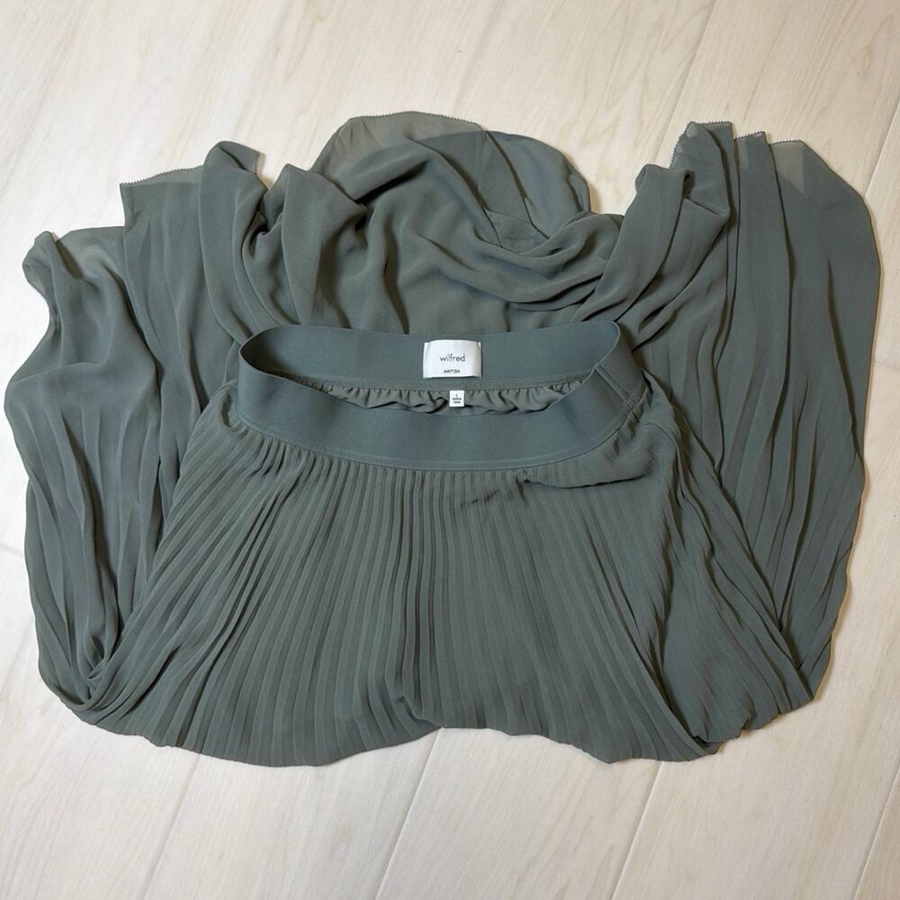 Aritzia Wilfred Twirl Midi Skirt - Picture 5 of 6